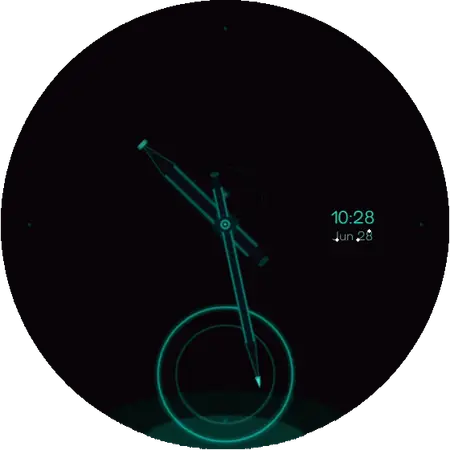 Abyssal watch face preview