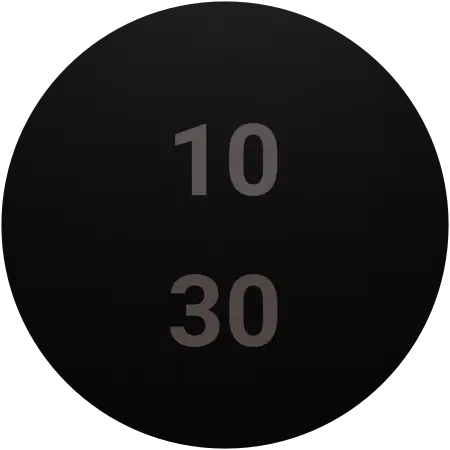 Aura Minimal watch face, alternative preview 2