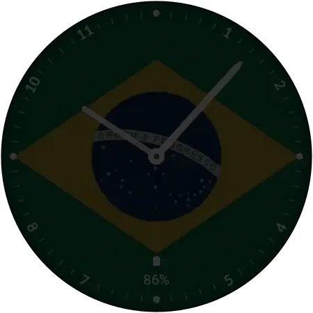Brazil watch face, alternative preview 2