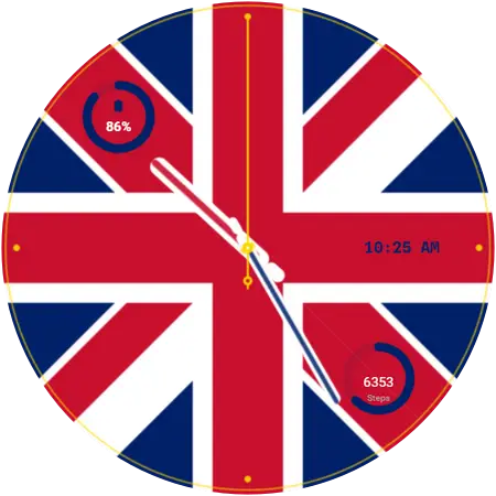 British watch face, alternative preview 2