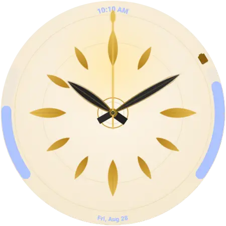 Celestial Bloom watch face, alternative preview 2