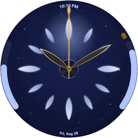 Celestial Bloom watch face preview