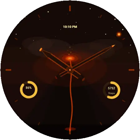 Ember & Ash watch face preview