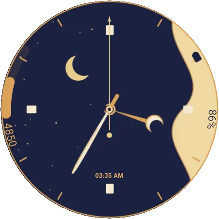 Equinox watch face preview