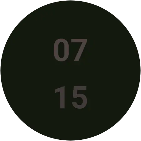 Forest Edge watch face, alternative preview 2