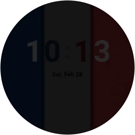 France Flag watch face, alternative preview 2