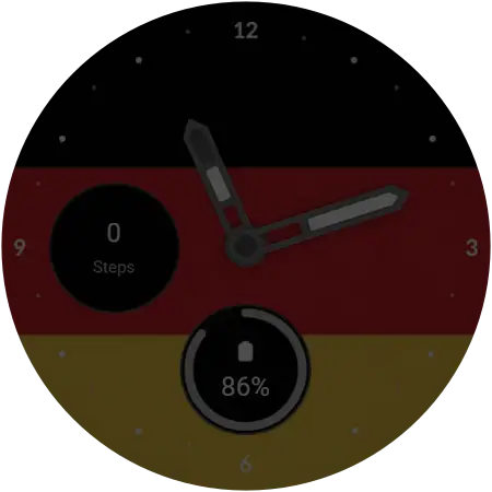 Germany watch face, alternative preview 2