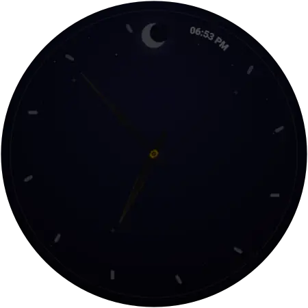 Golden Hour watch face, alternative preview 3