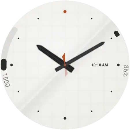 Grid Fold watch face preview