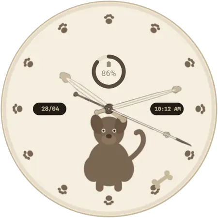 Guardian Pup watch face, alternative preview 2