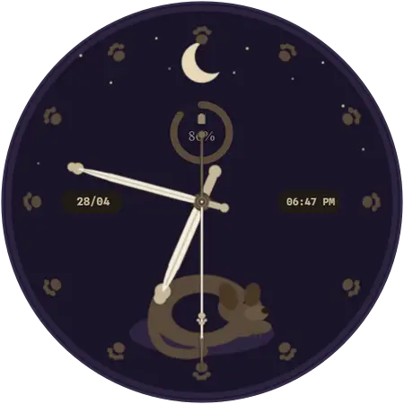 Guardian Pup watch face preview