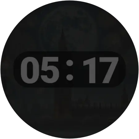 Happy New year watch face, alternative preview 2