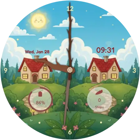 Hill house watch face preview
