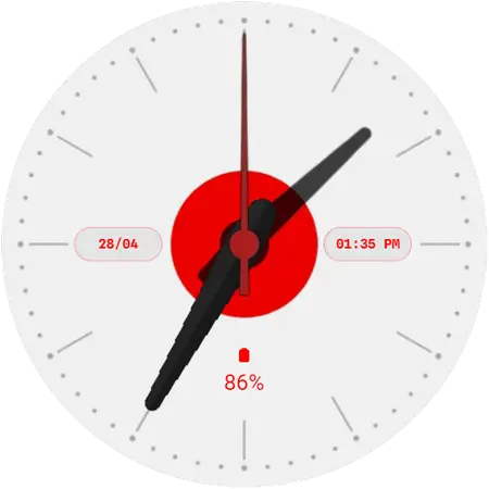 Japan watch face preview