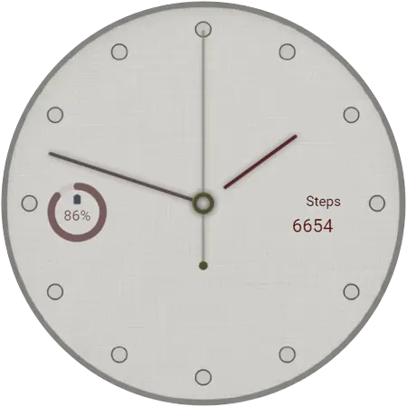 Lumen Core watch face preview