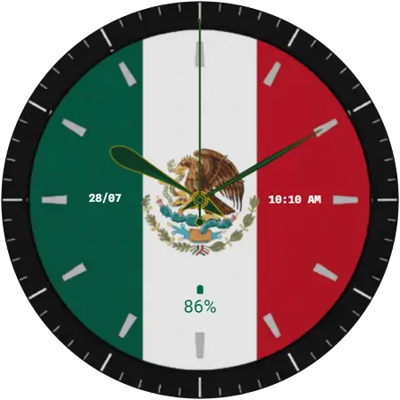 Mexico watch face preview