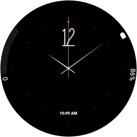 Midnight watch face preview