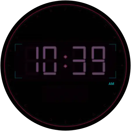 Neon Tokyo watch face, alternative preview 2