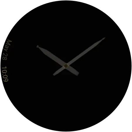 Noir Satin watch face, alternative preview 2