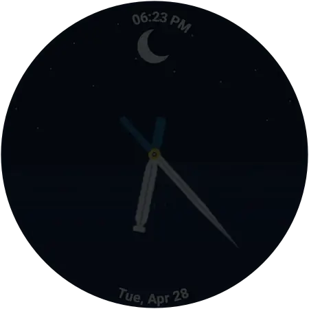 Ocean Horizon 2 watch face, alternative preview 3