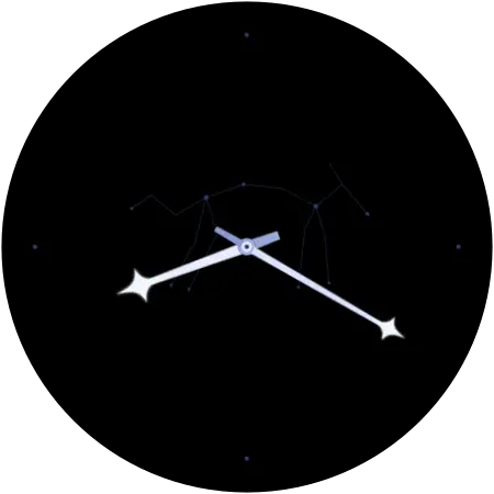 Paw & Stars watch face, alternative preview 2