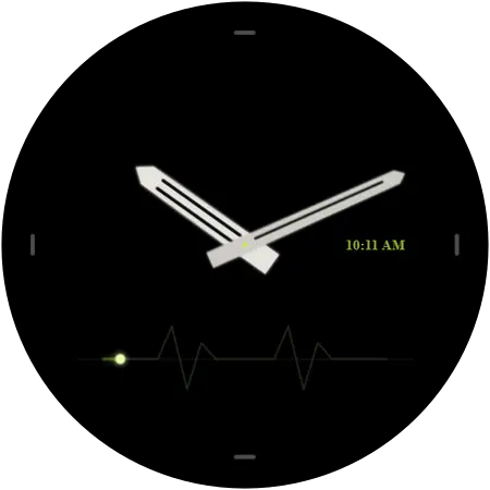 Pulse Arc watch face, alternative preview 2