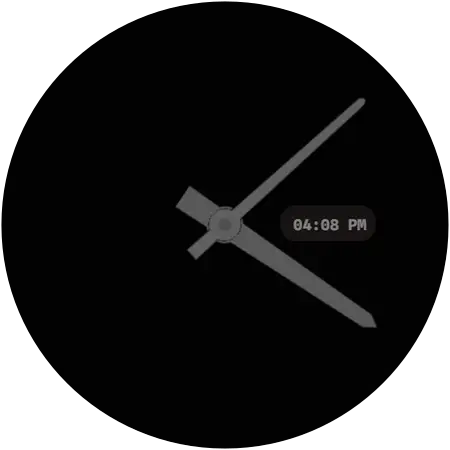 Pure Axis watch face, alternative preview 2