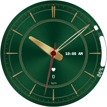 Royal Verde watch face preview