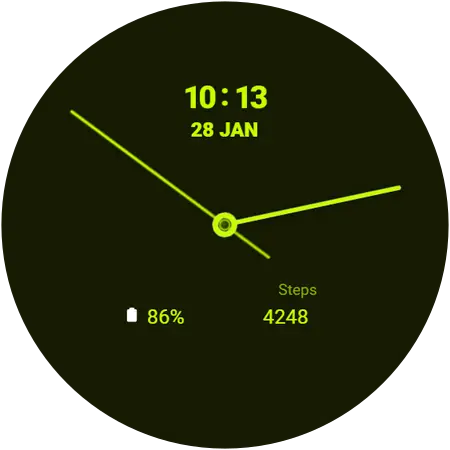 Simple CMF watch face, alternative preview 3