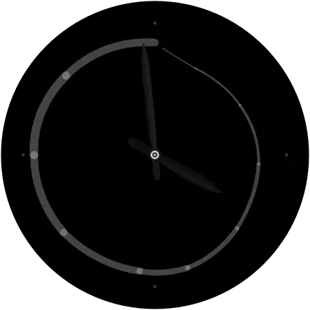 Solar Ink watch face, alternative preview 2