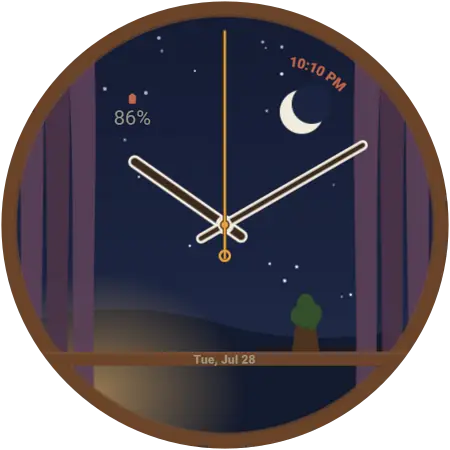 Terrace watch face preview