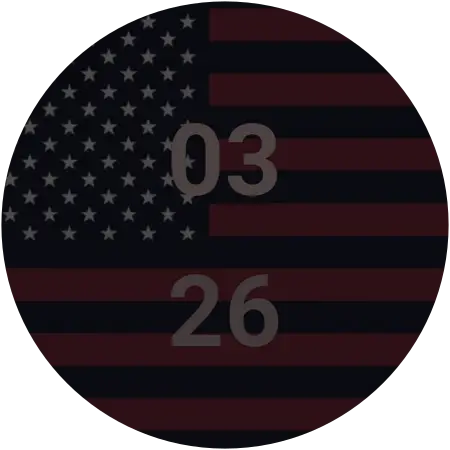 USA watch face, alternative preview 2