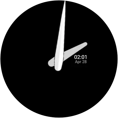 Void Pulse watch face, alternative preview 2